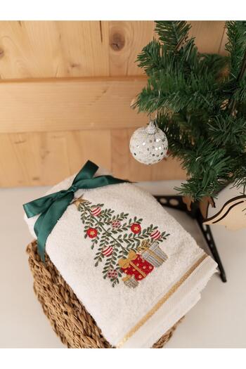 Baveno Cotton 2-Piece Modern & Stylish Design Gift Towel Set