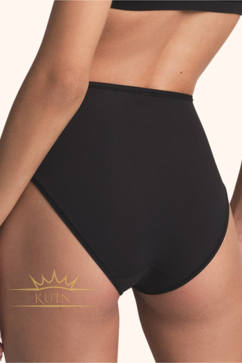 KUIN Chiloți Bato din bumbac Lycra cu talie înaltă, 7 bucăți - Plus Size, elastici (oversize)