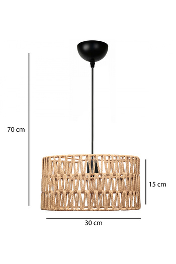HOMİNG Homing El Yapımı Su Sümbülü Natural Sarkıt Avize 241903