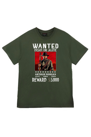 fame-stoned Red Dead Redemption 2 - Game Printed Unisex 100% Cotton T-Shirt
