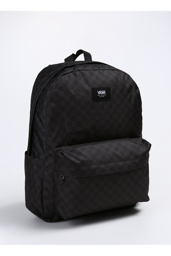 Vans Black Unisex 16.25X12.75X4.75 cm Backpack Vn000H4Xba51 Old Skool Check Bac