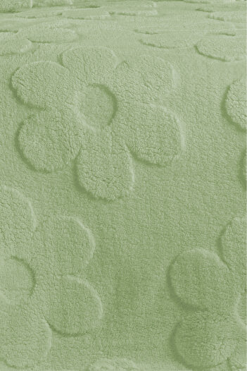Noctiluca Fleura Çiçek Desen Çift Kişilik Battaniye Yumuşak Wellsoft Yatak Örtüsü 230x250 2 Adet Yastık Kılıfı