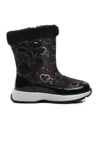 pepino Pk23-1555 Kids Booties Boots Black