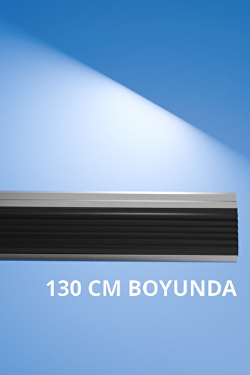 5N AMBALAJ merdiven basamak profili çıtası ( 3D YÜZEY KAYDIRMAZ ) 1 boy 130 cm ( 1 paket 5 adet )
