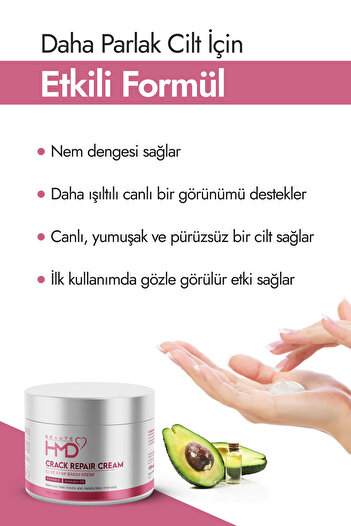 BEAUTE HMD Ayak Ve Topuk Çatlak Kremi, Ayak Bakımı, Ayak Kokusu Ve Topuk 150ml