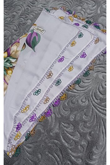 ALFA AKSESUAR 03 Women's Hand-Knitted Needlepoint Embroidery