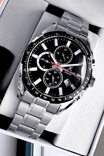 Daniel Klein Exclusive Original Men's Wristwatch Waterproof Silver Color Steel Band Bracelet Dke2006C6