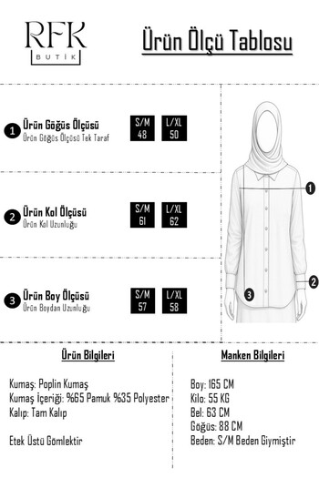 Refika Butik Navy Blue Balloon Sleeve Shirt Hijab for Accumulative Skirt Top
