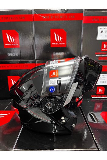 MT Helmets Genesis Sv solid kask çene açılır