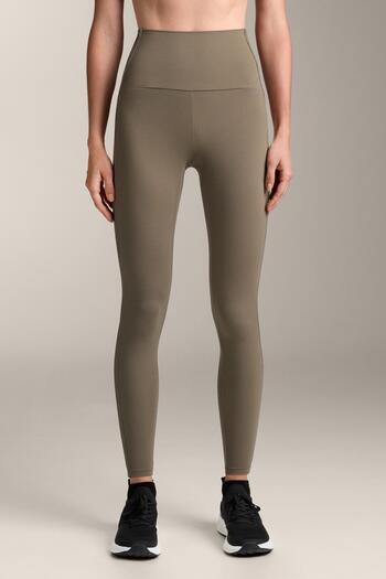 Oysho Comfortlux high-rise rib 65cm ankle-length leggings