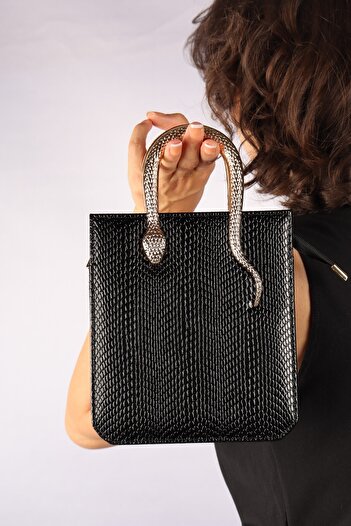 weem bag Elysara EB0143 | ПИТОН АТРАКТИВНА ЗМЕЯ РЪЧНА ЧАНТА