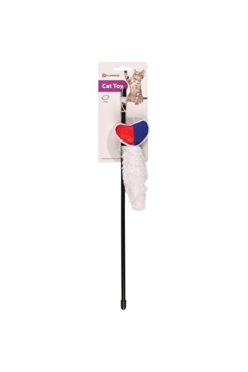 Flamingo Soccer Hearted Cat Fishing Rod 20 cm