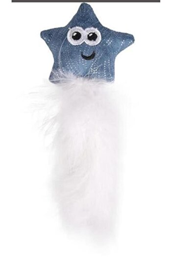 Flamingo Medy Star Cat Toy Blue 17 cm
