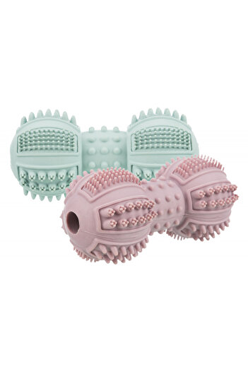Trixie Puppy Dumbbell Toy, Natural Rubber, 9 cm