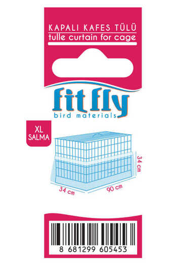 Fit Fly Closed Luxury Tulle XL Salma 34X90X34
