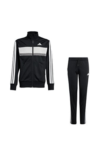 adidas Jy0509-C J 3S Tiberio Ts &amp; Children's Tracksuit Set Black