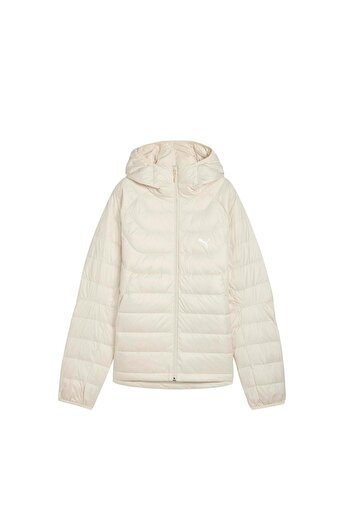 Puma 685234-87 Packlite Hooded down Jacket Women's Coat Cream