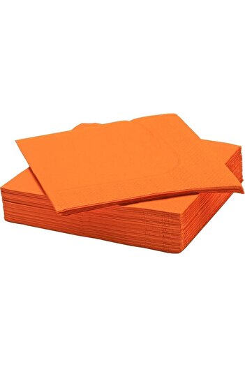 Deniz Party Store Orange Paper Napkin 16 Pieces
