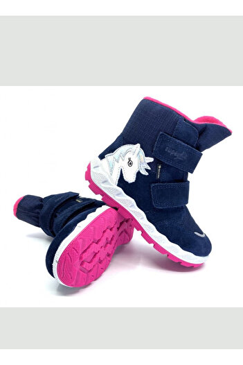 Superfit Lacivert Kız Çocuk Bot ICEBIRD 1-006010-8020-2 Beden: 27