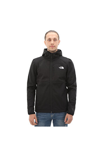 THE NORTH FACE The North Face m Quest Black Men's Hooded Softshell Jacket