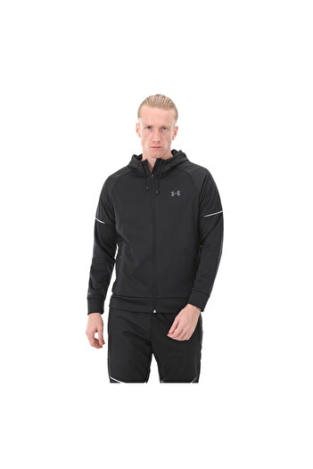 Under Armour A1373781-001-001 Under Armour Ua Af Storm Fz Hoodie Ανδρικό μπουφάν μαύρο