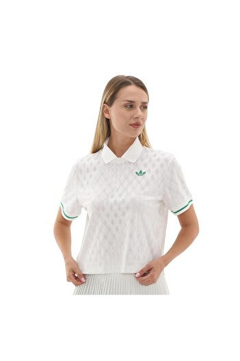 adidas Jm4734-K Adidas Polo Pro Women's T-Shirt White
