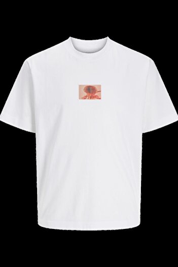 Jack & Jones JCOINTERLUDE PATCH TEE SS CREW ΚΑΛΑΜΑ