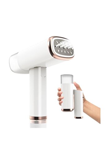 Zentara Ironing machine, mini, portable, Zentara, power 1000W, with vertical and horizontal steam, white