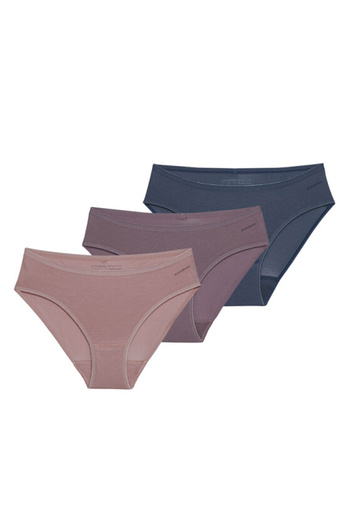 Blackspade Chiloți multicolori pentru femei, 3 piese 1575