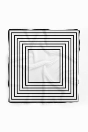 Modabutik MODABUTIK 55x55 Striped Bandana