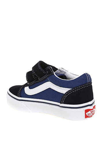 Vans Navy Blue Boys' Leather Walking Shoes Vn000Vhenwd1 Old Skool V