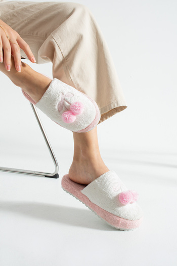 Moda Devrin Powder Cherry Winter Women's Slippers