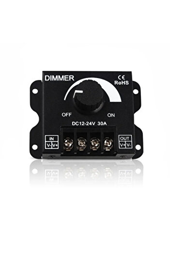 Choice 12-24 فولت WM-TG008A وحدة تحكم عامة بمقبض PWM 360 واط DC12-24V 30A لشريط إضاءة LED أحادي اللون