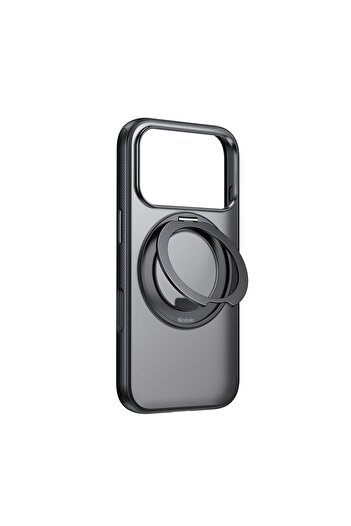 Mcdodo PC-1871 iPhone 17 Pro Yakalama Düğmeli Manyetik 360° Halka Standlı Kılıf