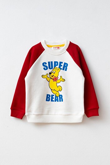 Haribo 2-8 Years Licensed Boy's Sweatshirt-Red
