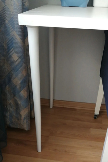 Ema orman 70 cm 2 Pieces White Table Leg Conical (Apparatus Included)