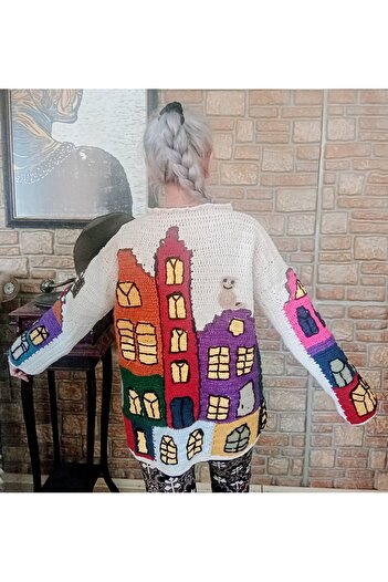 El örgüsü Ydr Design Cardigan