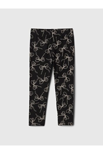 GAP Kız Bebek Siyah Desenli Legging Tayt