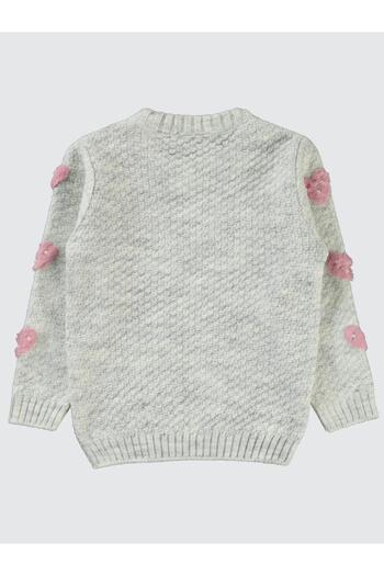 Civil Girls Girl's Sweater 2-5 Years Light Gray