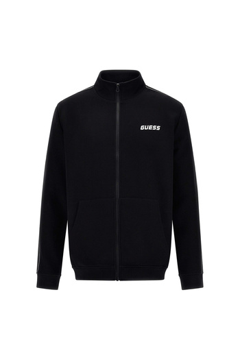 Guess Crew Neck Black Men's Sweatshirt Z2Yq10Kb3P2 Mickey Full Zip Swea -
