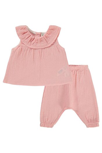 Civil Baby Muslin 6-18 Months Set - Powder6-9 Months