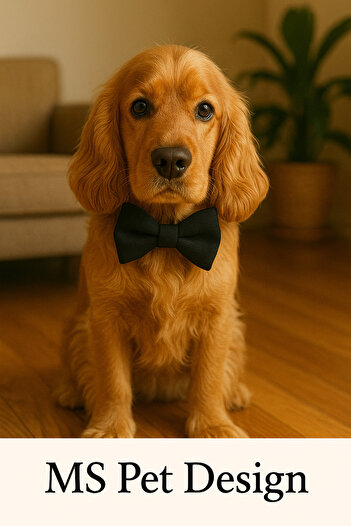 MBS Pet Stylist Adjustable Cat Dog Bow Tie Size L
