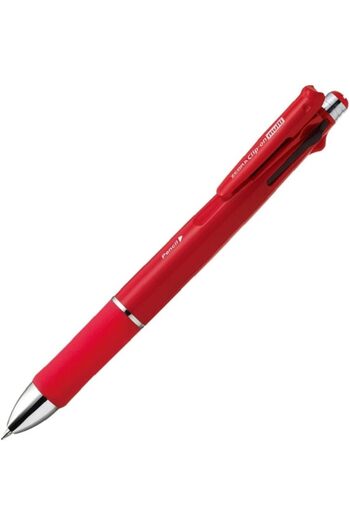 Zebra Technologies Zebra Clip-on Multi 1000S Multifunctional Pen, 4 Color 0.7 mm Ballpoint and 0.5 Mechanical Pencil, R