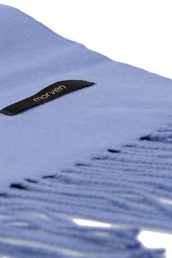 Morven Men's Blue Double Sided Scarf