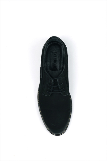 Morven Men's Black Seasonal Casual Nubuck Sneakers