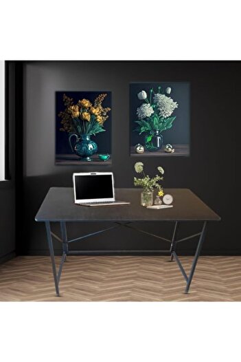 AGD Multi-Purpose Simple Design Computer Desk, 120×60×73 cm, Black