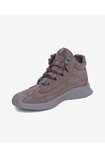 Greyder Erkek Füme Hakiki Deri Sneaker Bot 4K1SB15090