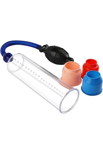 fulina Stretching Trainer,Manual Vacuum Extend Pump Toys,Suitable For Men,Black