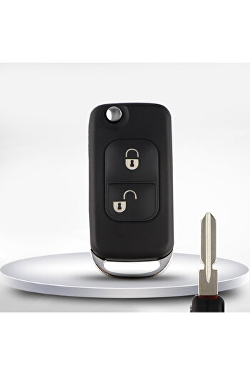 Choice HU39 Blade YIQIXIN 2 Button Flip Key Cover For Mercedes C CL S SL SLK ML Benz W168 W124 W202 W203 B2