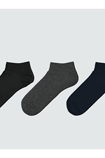 LC Waikiki Men's Booties Socks 3-Pack (S5)